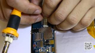 How to replace damaged sim card slot [upl. by Edmea794]