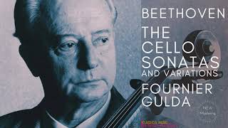 Beethoven  Complete Cello Sonatas amp Variations refrecord Pierre Fournier Friedrich Gulda [upl. by Anjanette]