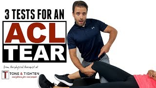 How To Check Your ACL  Top 3 Signs You Have An ACL Tear [upl. by Lehcar]