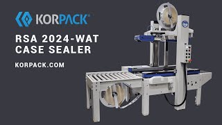 IPG Interpack RSA 2024 WAT Case Sealer from Korpack [upl. by Weber894]