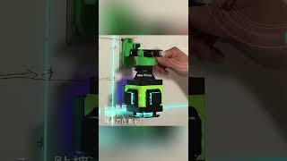 12 16 Lines 4D3D Laser Level 3° Cross Line Laser Level Green Beam Lines Multifunction with RC [upl. by Anrev]