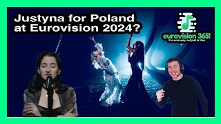 Justyna Steczkowska for Poland at Eurovision 2024 [upl. by Nyliac235]