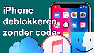 DU iPhone terug naar fabrieksinstellingen als toegangscode iPhone vergeten [upl. by Aronson]