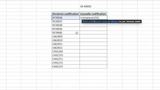 Excel insérer un caractère avec la fonction quotREMPLACERquot [upl. by Pacifa]