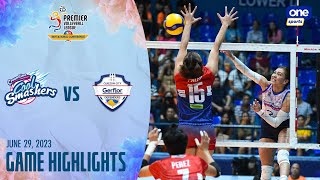 Creamline vs Gerflor highlights  2023 PVL Invitational Conference  June 29 2023 [upl. by Koblick]