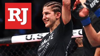 Roxanne Modafferi derails Maycee Barber hype train at UFC 246 [upl. by Post]