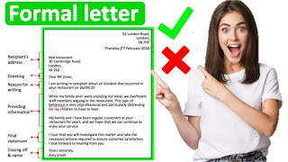 How to write a formal letter 📝  All you need to know [upl. by Sage]