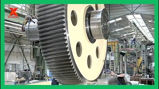 The worlds largest gear manufacturing process  CNC Machines [upl. by Eniamahs259]