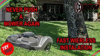 HUSQVARNA AUTOMOWER 450X EPOS INSTALATION FULL REVIEW [upl. by Clarhe382]