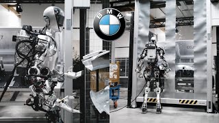 Figure 01 Humanoid Robot Starts Functioning at BMW Factories [upl. by Cuthburt]