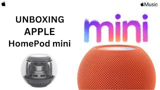 Apple HomePod mini Unboxing [upl. by Dino871]