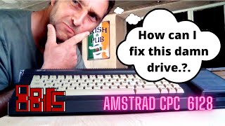 Amstrad cpc 6128  Computer restoration and disk drive repair [upl. by Fosque]