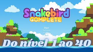 Snakebird Complete  do nível 1 a 40 [upl. by Miru]