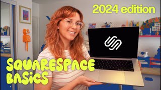 How to edit a Squarespace website for beginners 2024 [upl. by Lehpar]