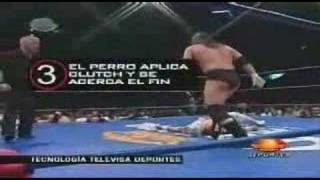 Mistico vs Hijo del Perro Aguayo Mano a mano 1 [upl. by Alabaster]