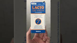 Lacto Seven probioticsshort review lactoseven probiotics healthygut gutbacteria productreview [upl. by Asilehs763]