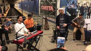 Linkin Park  Burn It Down  Crawling live Grand Central Station 2017 [upl. by Kalikow]