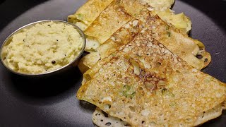 Instant Rava DosaSooji Dosa Recipe [upl. by Kronick]