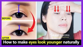 How To LIFT HOODEDDROOPY EYES Without Surgery  Foxy Eyes Makeup Tutorial [upl. by Reviere330]