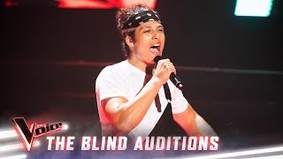 The Blind Auditions Denzel sings Akuma  The Voice Australia 2019 [upl. by Tench]