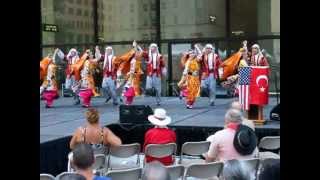 TUANA Turkish Folk Dance Group at the Chicago Turkish Festival 9122012 [upl. by Banna522]