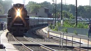 Nickel Plate Road 765 Steam Engine Joliet Rocket Train New Lenox Illinois [upl. by Cerellia]