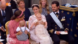 Taufe Prinz Alexander von Schweden  Baptism Prince Alexander of Sweden [upl. by Ki694]