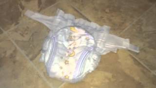 Huggies Overnight Diapers Put to the Test Again [upl. by Atirb]