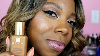 Summer Foundation Routine  Estee Lauder Double Wear Review [upl. by Mata]