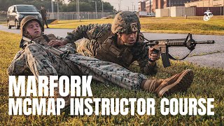 MARFORK Marines Complete Marine Corps Martial Arts Program Instructor Course [upl. by Kenweigh]