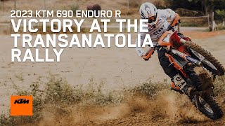 2023 KTM 690 ENDURO R wins Transanatolia Rally with Xavier de Soultrait  KTM [upl. by Edmunda]