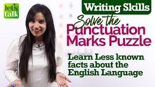 All Punctuation Marks  English Grammar class to improve writing skills  English Language Facts [upl. by Ami788]