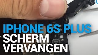 iPhone 6s Plus scherm en LCD vervangen  Fixjenl [upl. by Robert]