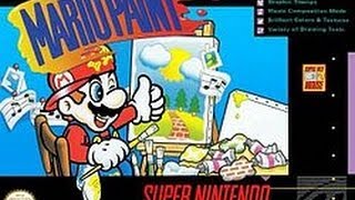 Mario Paint Super Nintendo [upl. by Setiram]