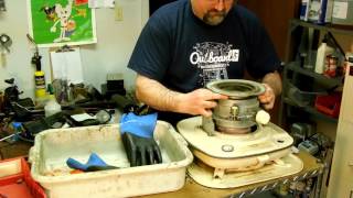 Install a new wick in a Kerosene heater and tips for making your wick last longer [upl. by Bonnell]