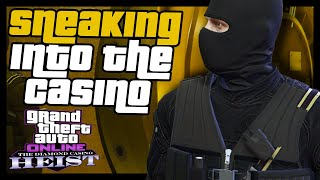 Silent and Sneaky into the Diamond Casino in GTA 5 Online Stealth Heist Guide [upl. by Olbap990]