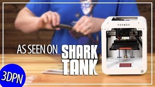 Toybox 3D Printer As Seen On SHARK TANK [upl. by Ettenawtna]