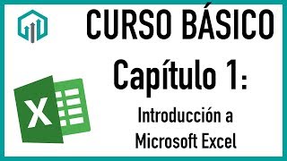 Curso de Excel Básico para principiantes  Capitulo 1 Introducción [upl. by Seen]