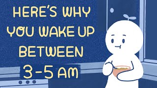 If You Always Wake Up Between 3  5AM Heres Why [upl. by Ydorb]