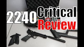 Crosman 2240 Critical Review [upl. by Grimaud56]