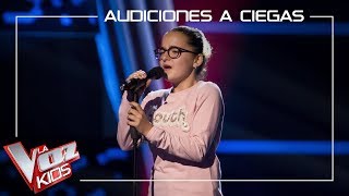 Paloma Puelles canta Lucía  Audiciones a ciegas  La Voz Kids Antena 3 2019 [upl. by Syramad]