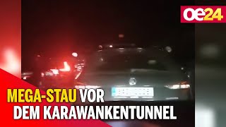 MegaStau vor dem Karawankentunnel [upl. by Isleen]