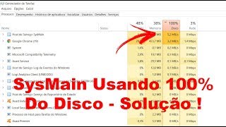 Serviço SysMain Usando 100 Do Disco No Windows 10  Veja Como Resolver [upl. by Crowell]