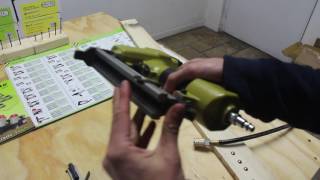 How to use meite V1015B V Nailer Picture frame [upl. by Petunia]