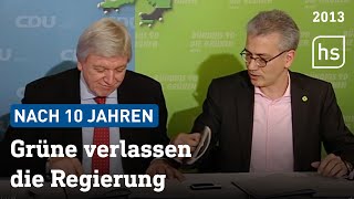 Nach 10 Jahren Regierung in Hessen Wie gehts für die Grünen weiter  hessenschau [upl. by Schott]