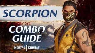 Scorpion Combo Guide – Mortal Kombat 1 [upl. by Woll]