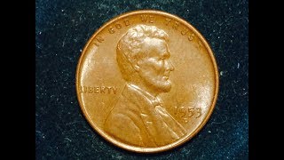 1953 D Wheat Penny Mintage 700 Million [upl. by Otilrac]