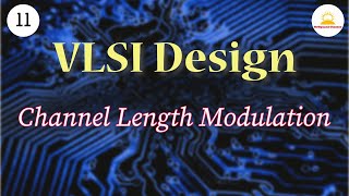 channel length modulation  MOSFET  vlsi Design  Semiconductor  gate ugcnet [upl. by Rosenquist]