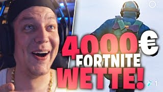 Wer überlebt am längsten 4000 Euro Wette in Fortnite  SpontanaBlack [upl. by Anivle143]