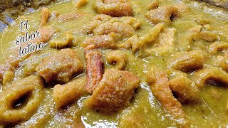 ðŸ”´ Chicharron Guisado en Salsa Verde RiquisimoðŸ– [upl. by Raina82]